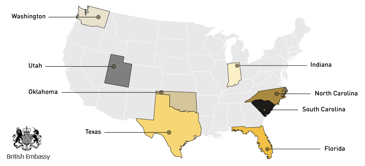 Eight separate state-level Memorandums Of Understanding